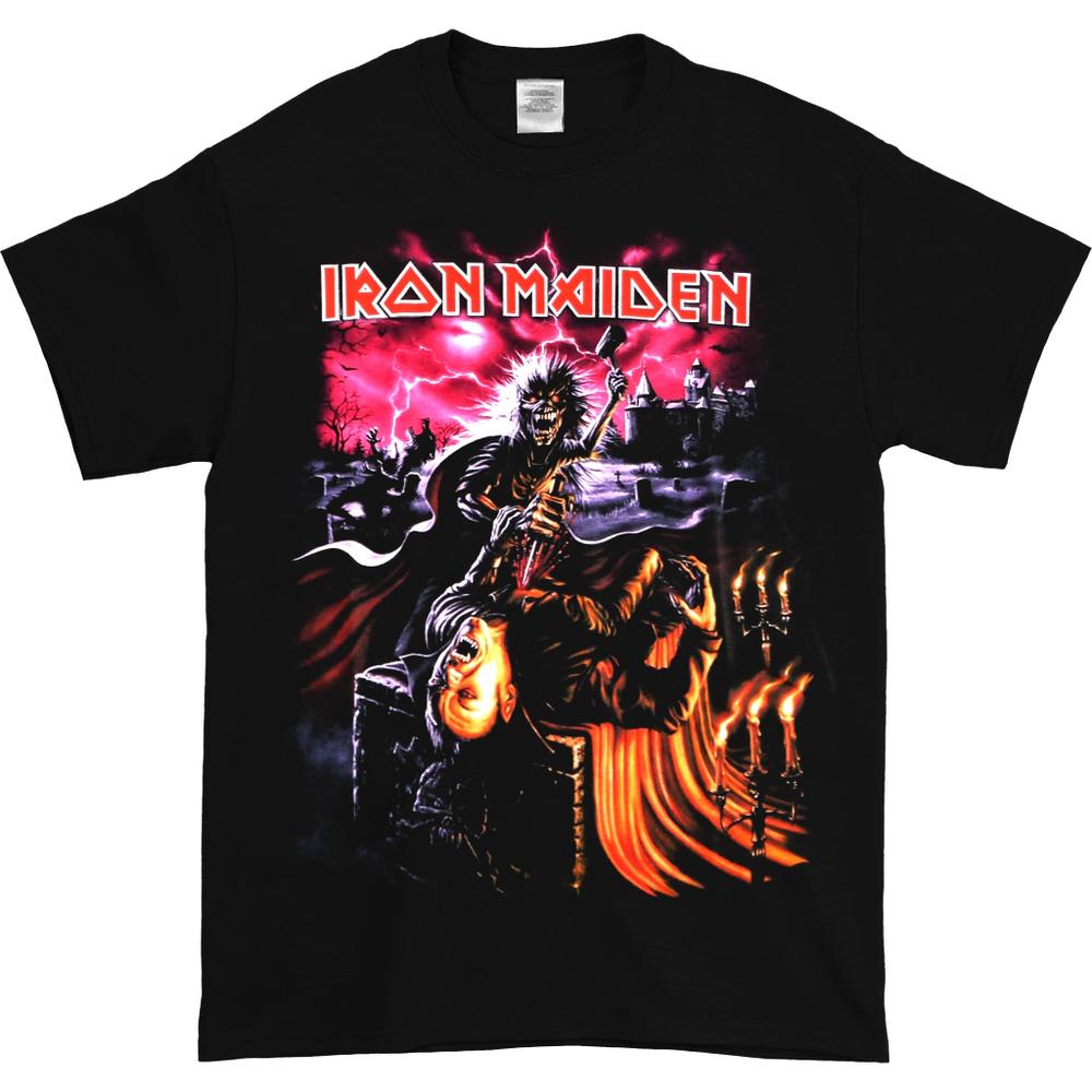 

Черная футболка унисекс Iron Maiden Transylvania