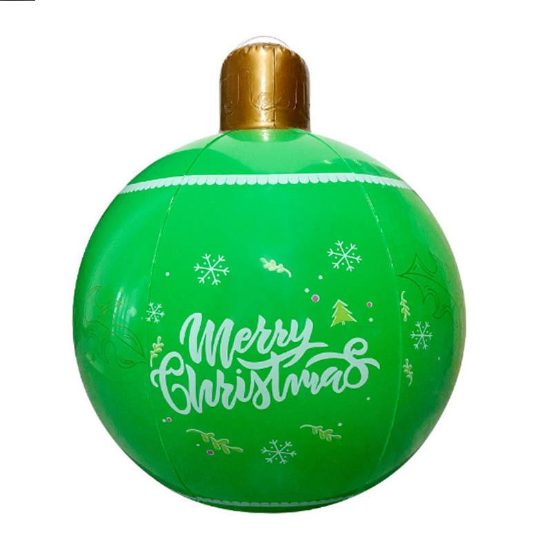 Aufblasbare Weihnachtsbaumkugel für festliche Dekoration