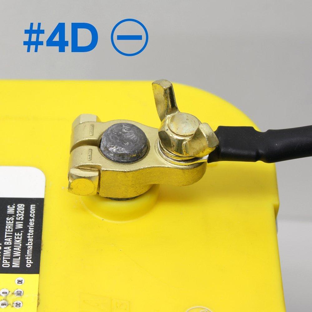 Meltec Car Battery Terminal Large Pole (D Terminal) Thumb Screw