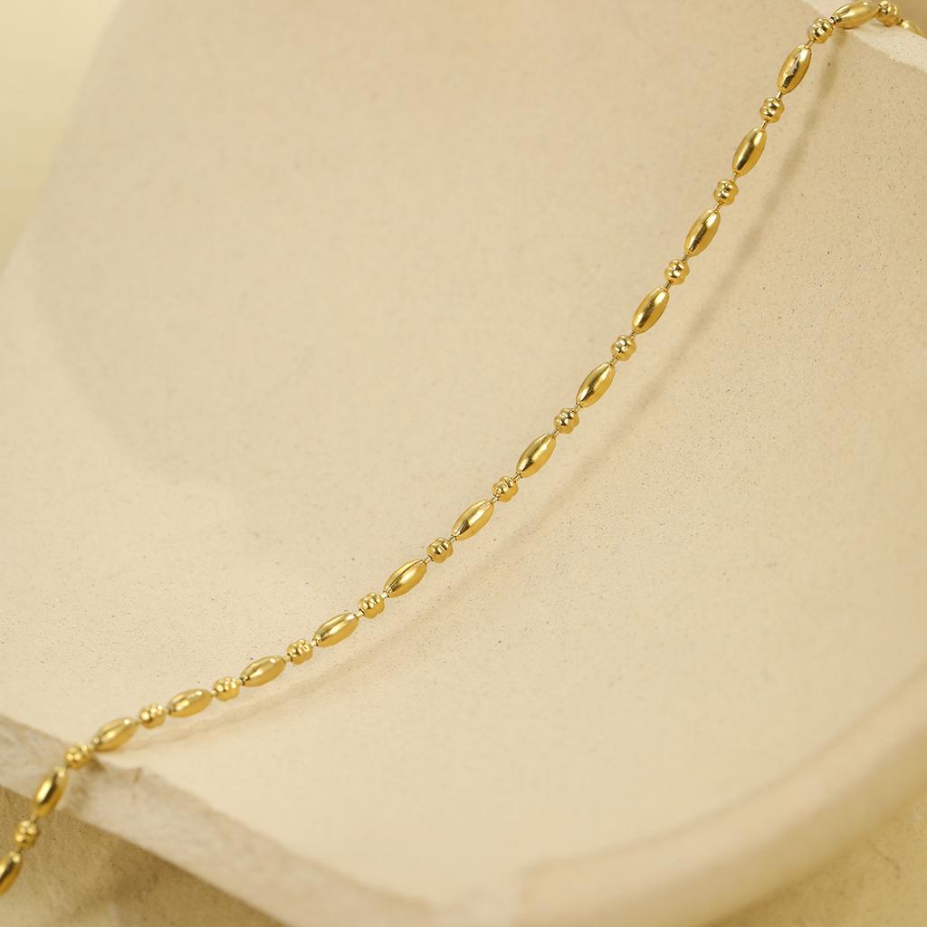 GEMCHIC Women's Daisy Pearl Bracelet Minimalist Stainless Steel Fashion Jewelry for Daily Life