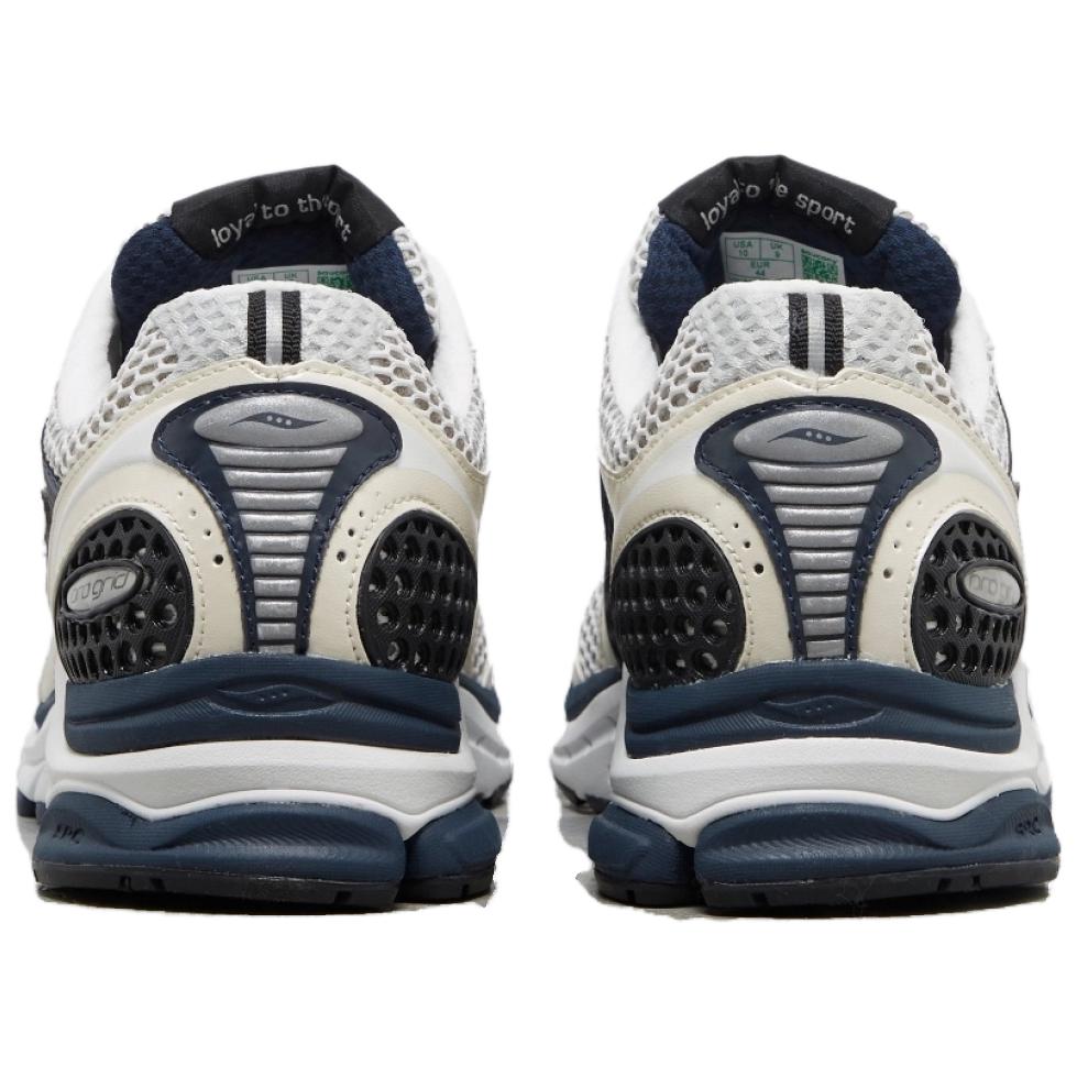 Saucony Progrid Triumph 4 White Navy Men Sneakers S70704-12