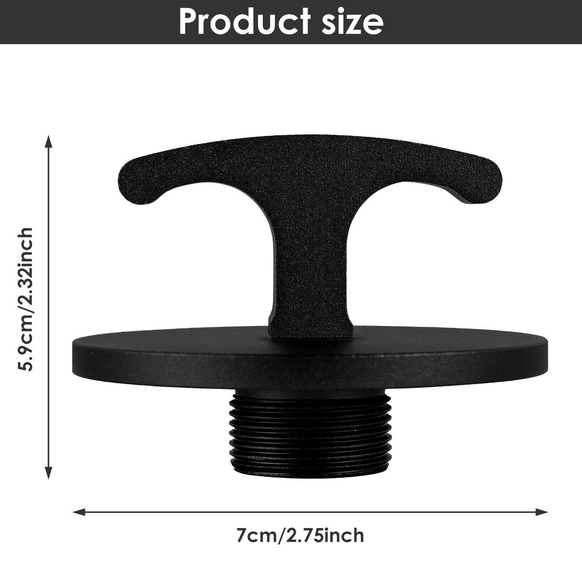 

Oil Filter Plug Tool 2013-2018 RAM 2500 3500 5.9L 6.7L Aluminum Alloy Leakproof Oil Filter Plug Cover Closing Tool Auto Parts чёрный