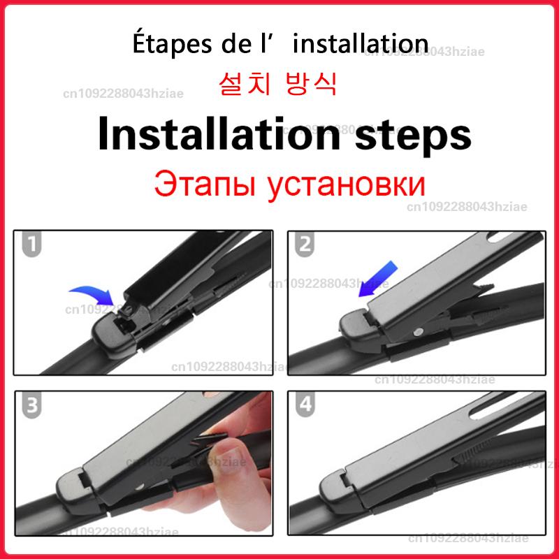 Car Front Wiper Blades For Mercedes Benz S Class W222 2014 2015 2016 2017 2018 Windshield Windscreen Window Brush 26"+22"