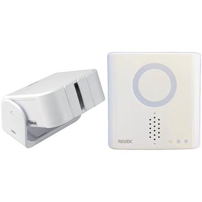 Revex Wireless Chime Intercom XPN Series Transmitter and Receiver Set, Rainproof, Motion Sensor, Expansion Unit, Security, Elderly Care, 64 Chime
