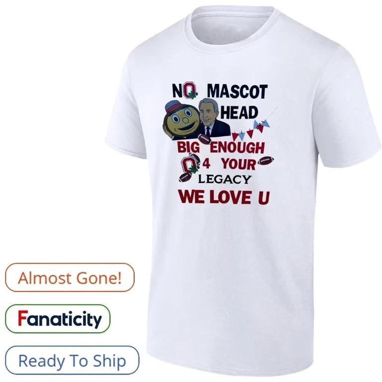 Buckeyes Thanks Lee Corso No Mascot Head Big Enough 4 Your Legacy Shirt
