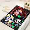 Custom 1Pc Powerpuff Girls Fan Art Rug Office Carpet Indoor Outdoor Entrance Doormat Nonslip Soft And Comfortable Living Room D491515