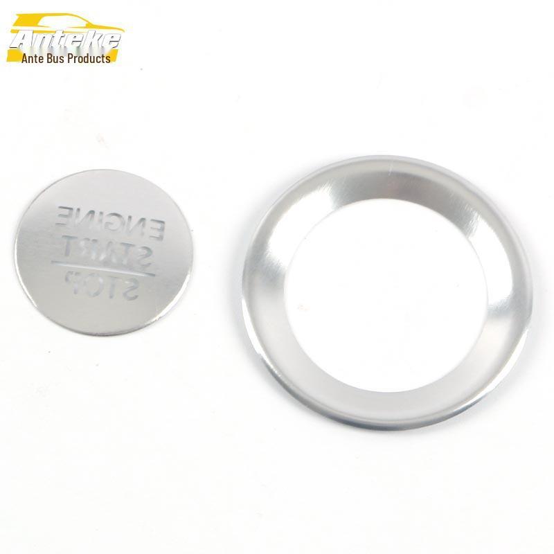 Compatible with 21 Models: One-Key Start Button Stickers & Sequins for Car Accessories