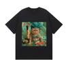 Funny Cat The Life of A Showgirl Tour 2025 Graphic T Shirts Harajuku Fashion Oversized Cotton T-shirt Fans Gift Tops