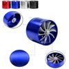 Car Air Intake Turbonator Single Fan Supercharger Gas Saver Kit Car Turbine Supercharger Turbo Refit Auto Replacement Part