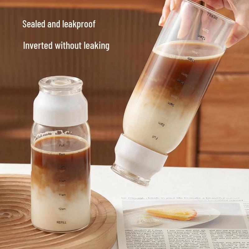 Baijie Double Wall Borosilicate Glass Measuring Cup