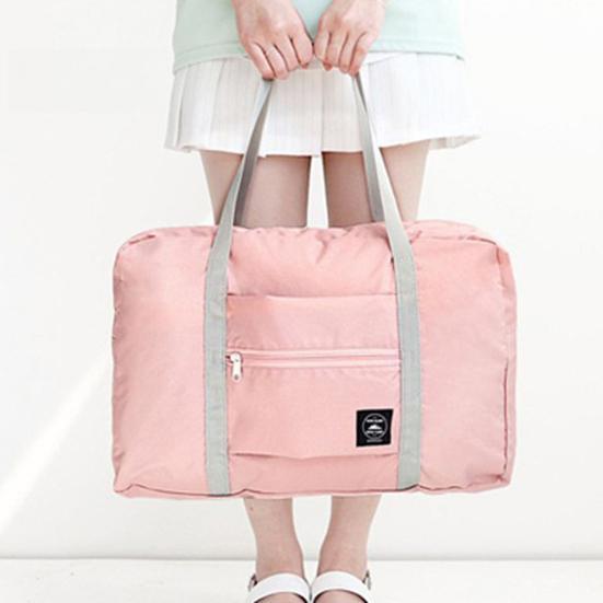 Skládací cestovní taška duffel tote příruční zavazadlo velká kapacita voděodolná přenosná úložná taška se zipem AVE