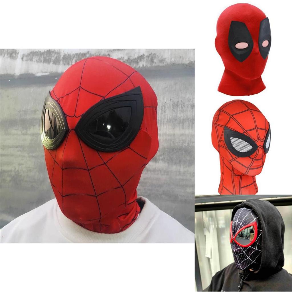 Spider-man Halloween Costume For Kids And Adults Funny Spiderman Mask Headgear