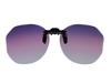 Polarized Sunglasses Clip Myopia Glasses Ultra-Light Color-Changing Day And Night Trimmed Polygon Clip