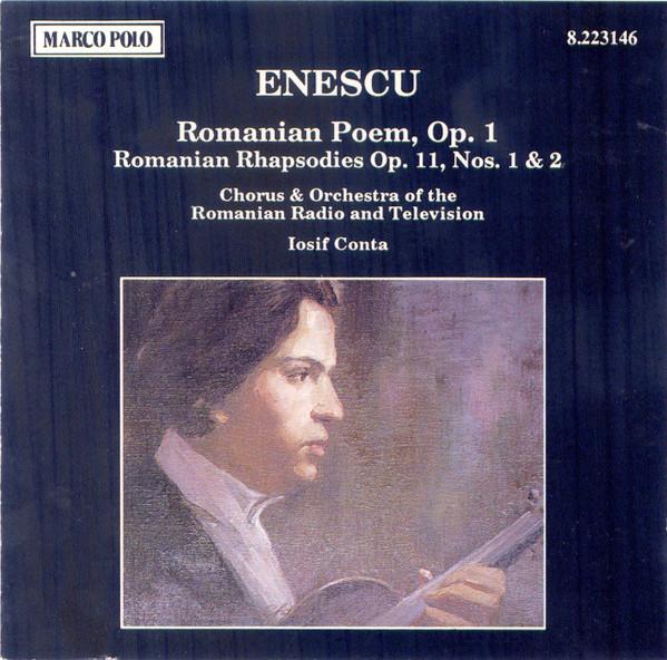 

CD ENESCU - Romanian Poem , Op. 1 8223146 Marco Polo 1988 Japan Soul/Funk Used