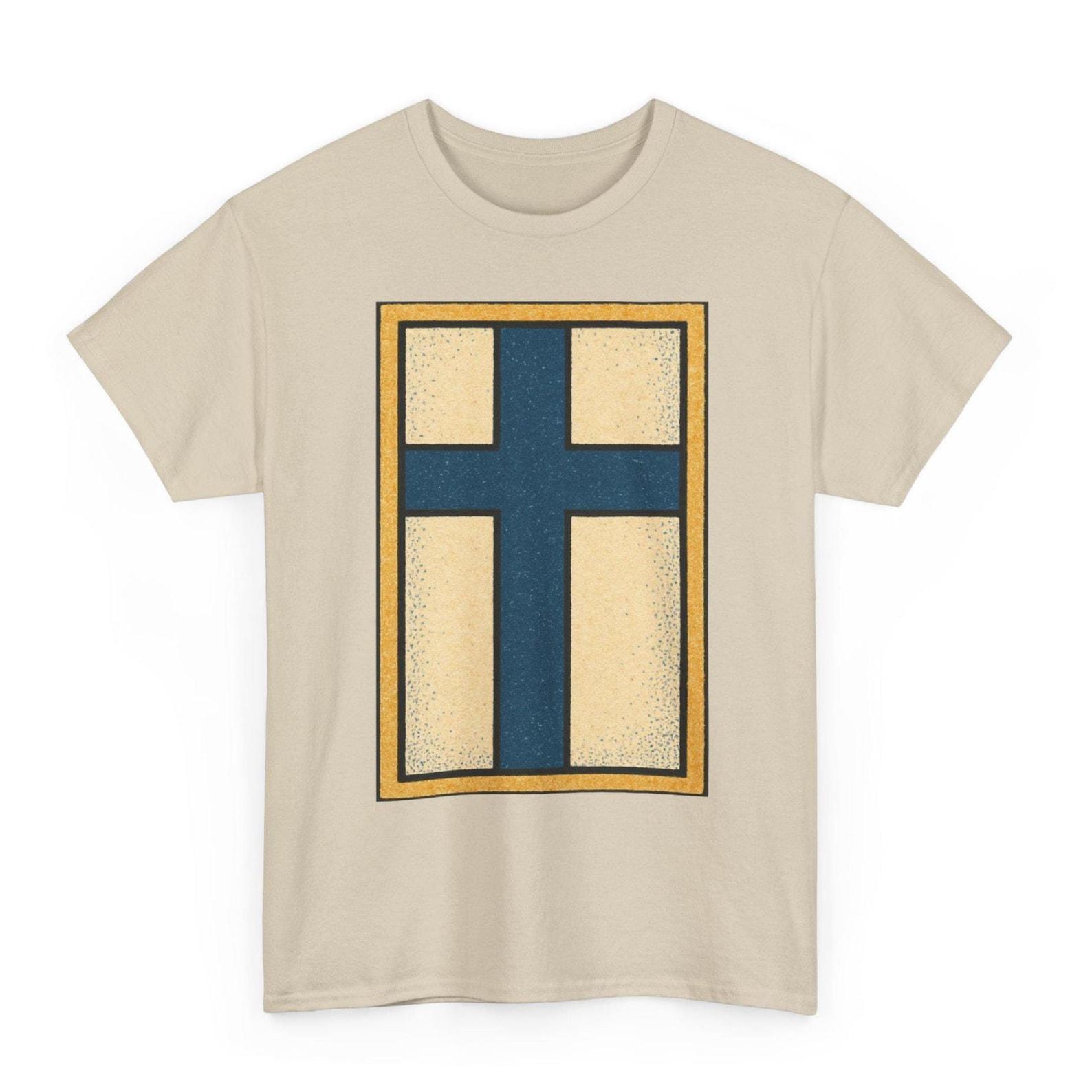 Finland Flag T-Shirt | Retro Finnish Pride Tee | Nordic Heritage Shirt M