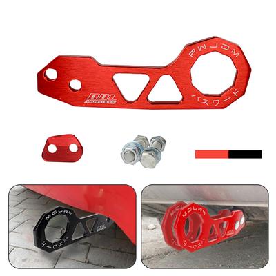 Aluminum Alloy Universal AK-8108 Car Front Trailer Hook Car Auto Rear Bumper Car Accessories Towing Tools for JDM Rhombic Towbar