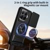 Coque pour xiaomi 15T Pro / 15T Étui Anneau de Protection Coulissant Rotatif pour Appareil Photo Support Housse antichoc Capa Funda
