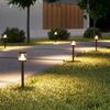 Outdoor Solar Lawn Lamp Garden Waterproof Courtyard Landscape Lights Floor Mounted Decorative Lights for Courtyards Decorative