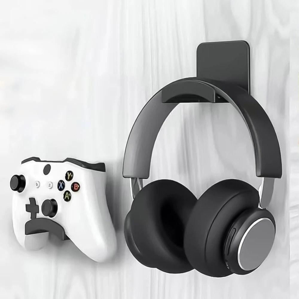 Adhensive Headphone Hook Wall-mounted Earphone Display Stand Headphone Stand  for Gaming Headsets