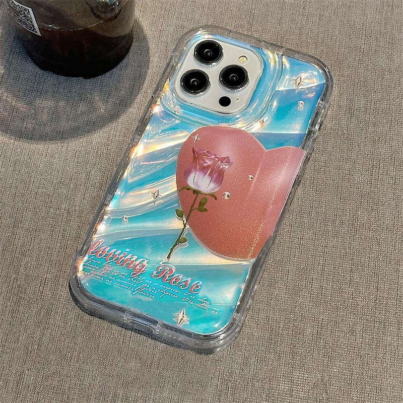 Mobiiltelefonikotid iPhone 11 13 XR 15 Pro Max 12 14 Pro Max jaoks, iPhone 16 7 Plus 8 Plus XS Max 6 15 Plus jaoks, laserlaine mustriga, kukkumiskindlad, veekindlad