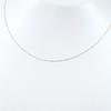 And My Jewelry K10 Chain Necklace Delicate Figaro Chain 40cm Regular Size 01105 [Your Box] (10k Gold) - / [Gift Wrapped]