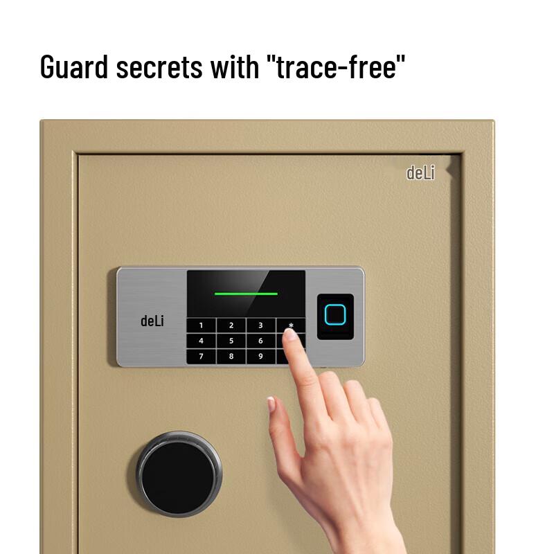 Deli YaoZhen Pro Series Fingerprint Password Safe Box