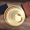 Round Brass Serving Plate