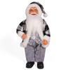 Realistic 12 Inch Santa Claus Doll Creative Resin Christmas Tree Decorations Children Xmas Gifts Party Decor Desktop Ornaments
