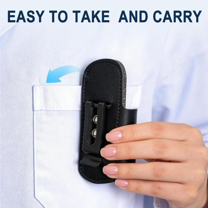 Stethoscope Storage Case With Comfortable Metal Core Clip For Doctors Nurses And Students