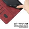 For Honor 300 Pro/300 Ultra Case Imprinted Lines Leather Phone Cover Folding Stand