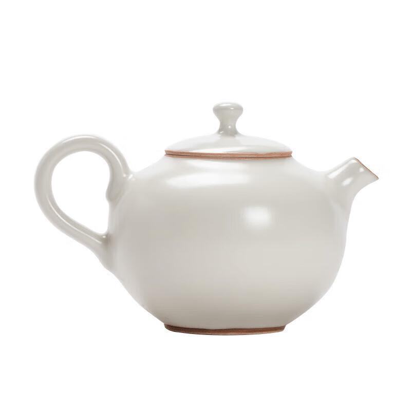 Mo De Lan Ka Exquisite Ru-Style Ruyi Pottery Teapot