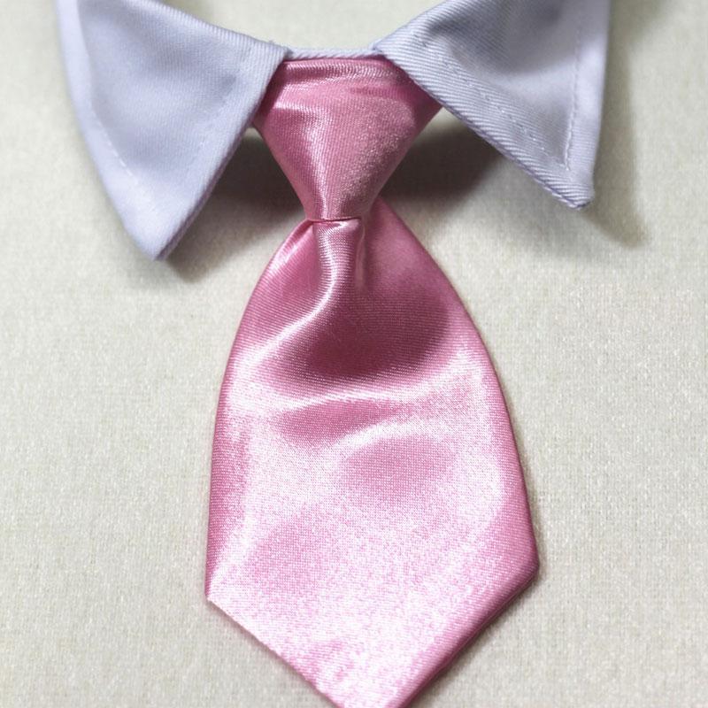 1116 Dog Cat Striped Bow Tie Animal Striped Bowtie Collar Pet Adjustable Neck Tie White Collar Dog Necktie For Party Wedding Tie