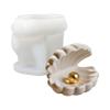 Multifunctional Silicone Organizers In Seashells Shape For Crafting Jewelry Holders And Small Item Storage Solution