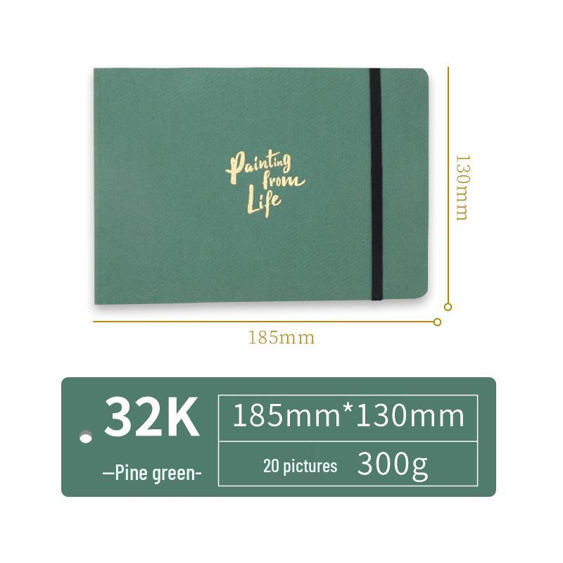 Thickened Student Watercolor Journal Set - 300g Blank Art Square