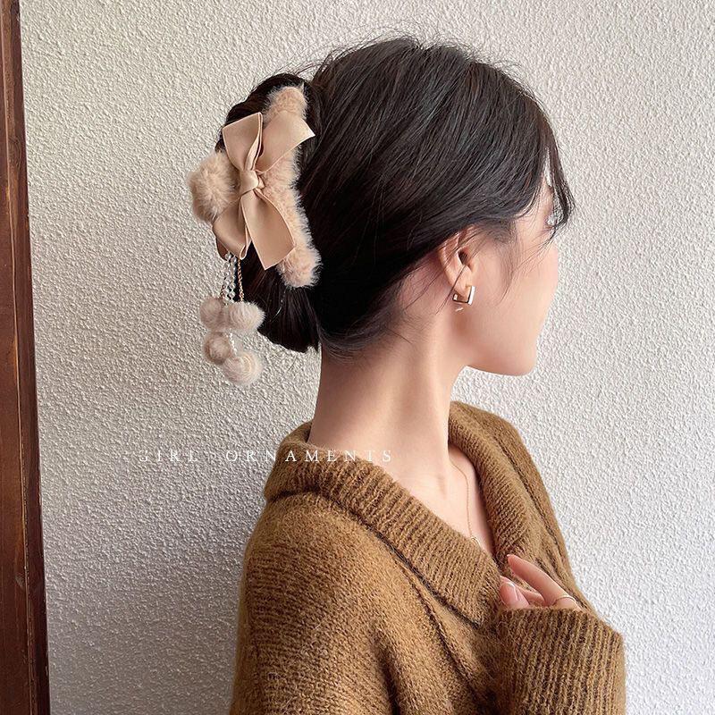 2023 Luxury Feather Hair Clip for Women - Cloud Bubble Design