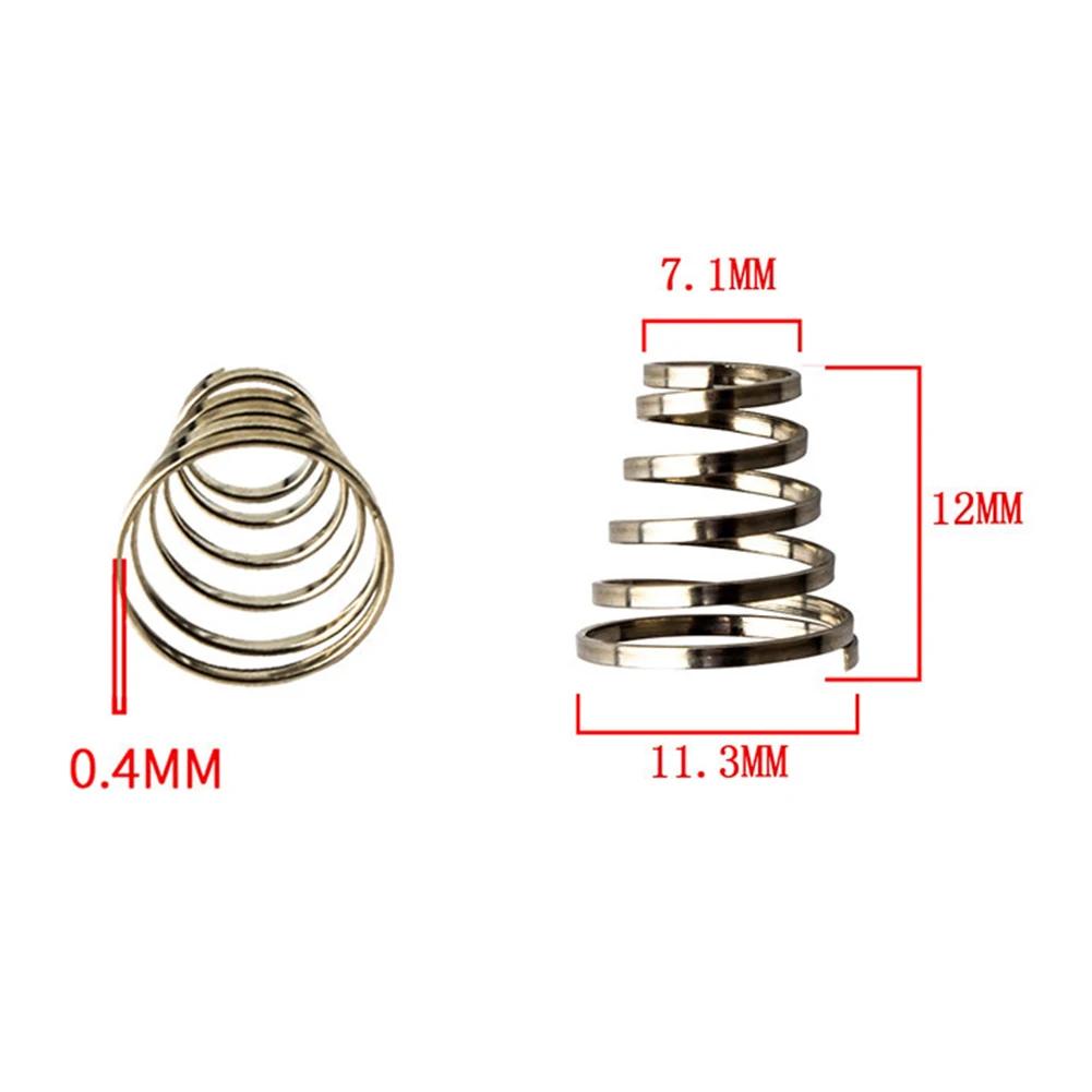 4-12pcs Bike Quick Release Skewer Springs Replacement Professional MTB Bicycle Front Rear Wheel Skewer Springs Bicycle Parts