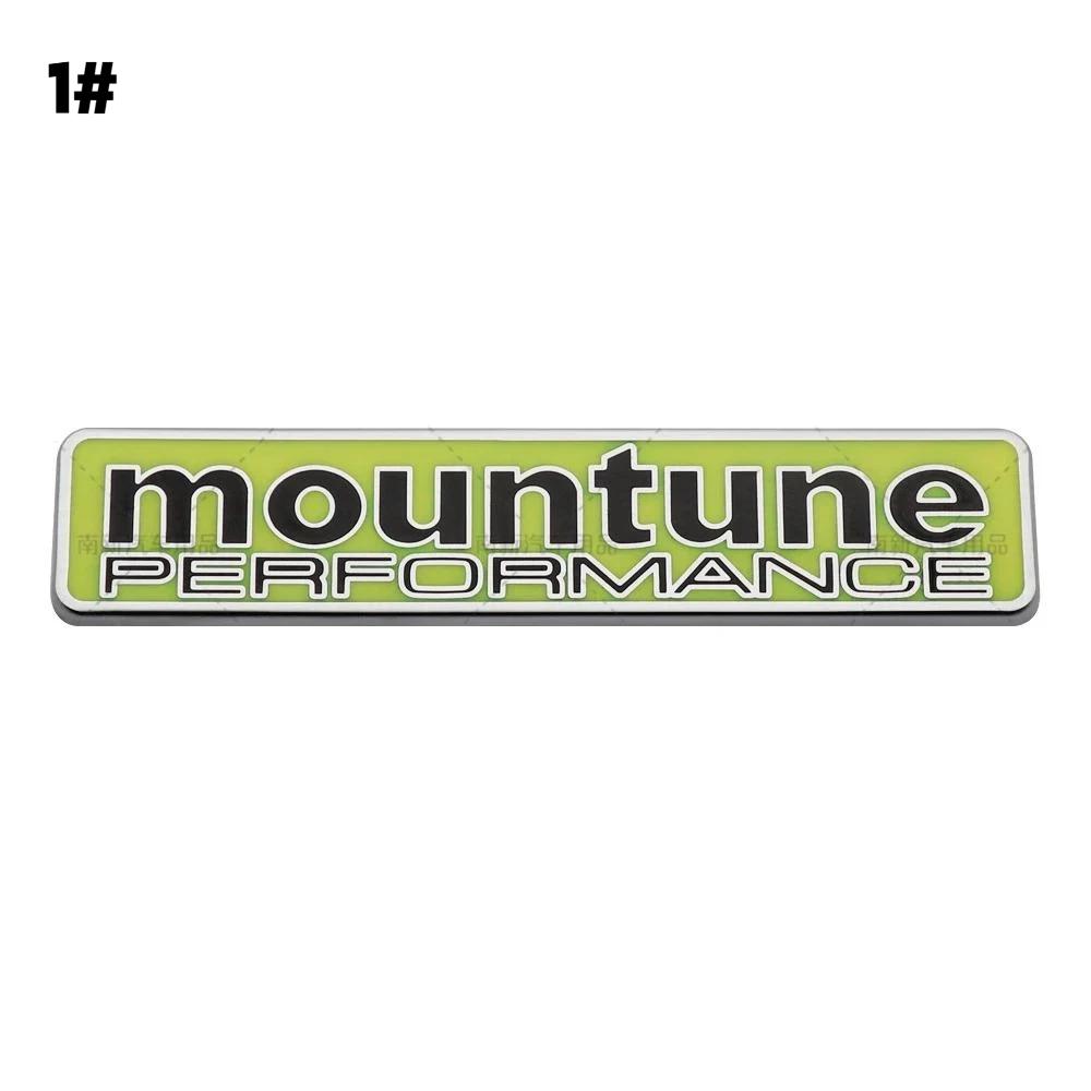 Metal M Mountune Racing Car Body Emblem Badge Sticker Decal for Fo-rd