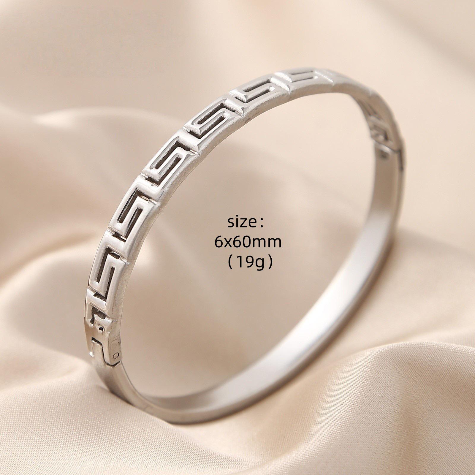 2025 Trendy Stainless Steel Versatile Women s Bracelet Stainless Steel