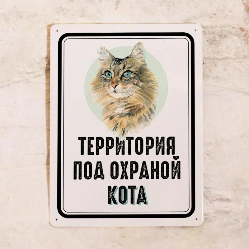 Life is Better with a Cat Tin Sign 20x30cm, Vintage Gray Tabby Home Decor Gift 30