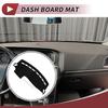 HEROFFIX Dashboard Mat for Volvo V40 MB Series 2013 Interior Dashboard Cover with Sun and Scratch Protection Black Set Custom Parts and Accessories