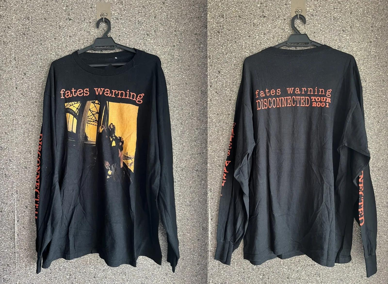 Fates Warning Disconnected Tour Long Sleeve S to 5XL 2F1274 XXXXL