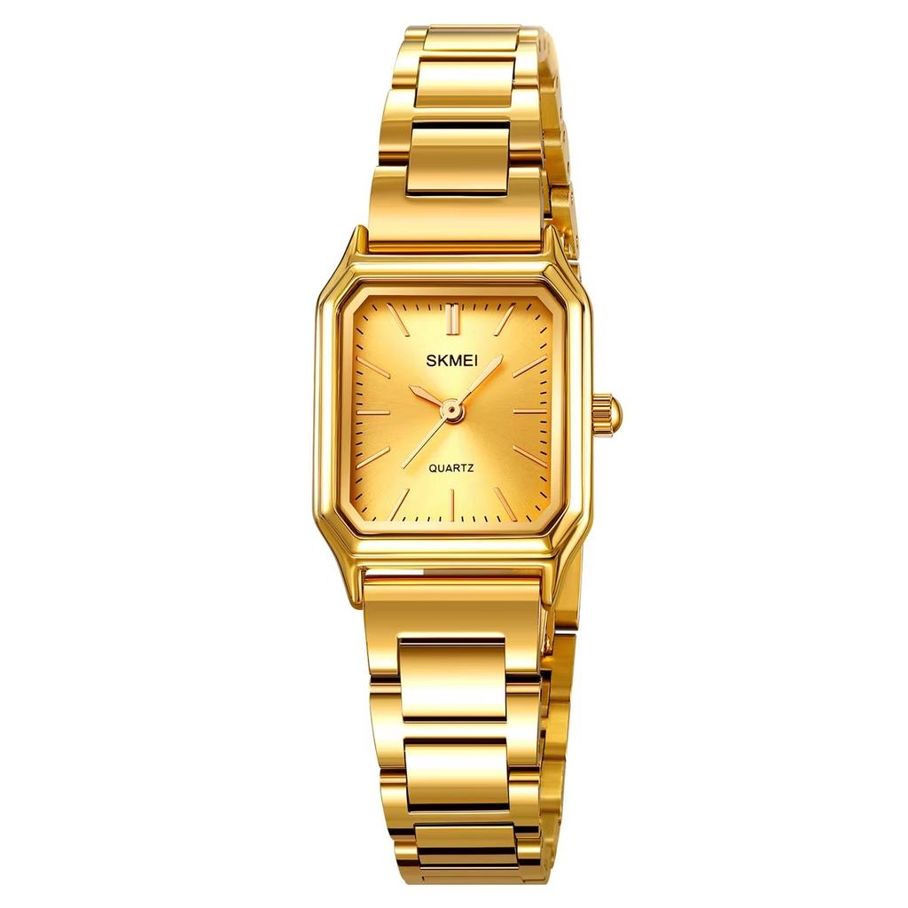 Skmei 2237 New Trendy Luxury Fashion Simple Stainless Steel Quartz Wristwatch Lady Women Watch for Female Girl Clock Reloj Mujer