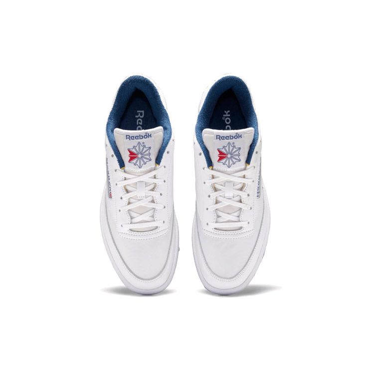 Reebok Club C 85 TV Comfortable Casual Low-Top Sneakers Unisex Sneakers White GX5419