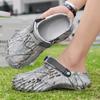 2024 Summer Men's Sandals New Home Garden Shoes Comfortable and Lightweight Men Slippers Non-Slip Soft Bottom Flip Flop Sandals