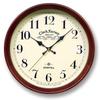 Santell Japanese-Made Retro Wall Clock (Factory) Brown QL662-BR