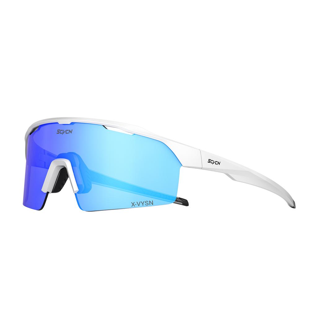 SCVCN Fashion Sunglasses for Men Photochromic Cycling Glasses Blue Cycl Mountain Bicycle Goggles Eyewear Sports Hiking UV400