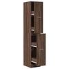 VidaXL Apothecary Cabinet Brown Oak 30x41x174.5 Cm Engineered Wood, Apothecary Chest, Apothecary Furniture, Chest with 3309633