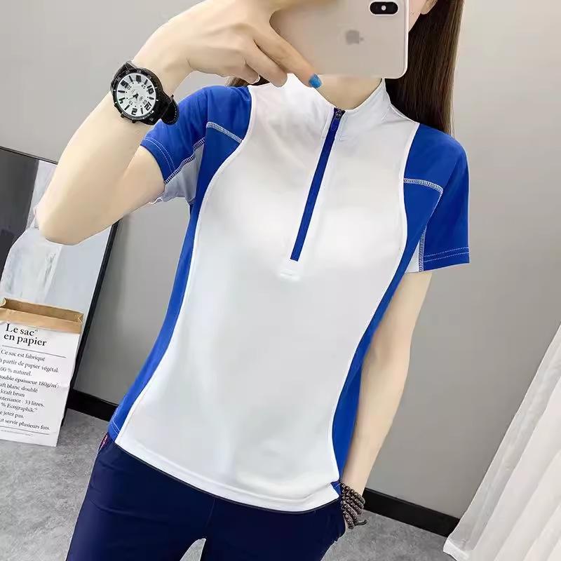 Women's Quick-Dry Long-Sleeve Sport T-Shirt - Breathable, Sweat-Wicking, Slimming, Perfect for Running and Hiking