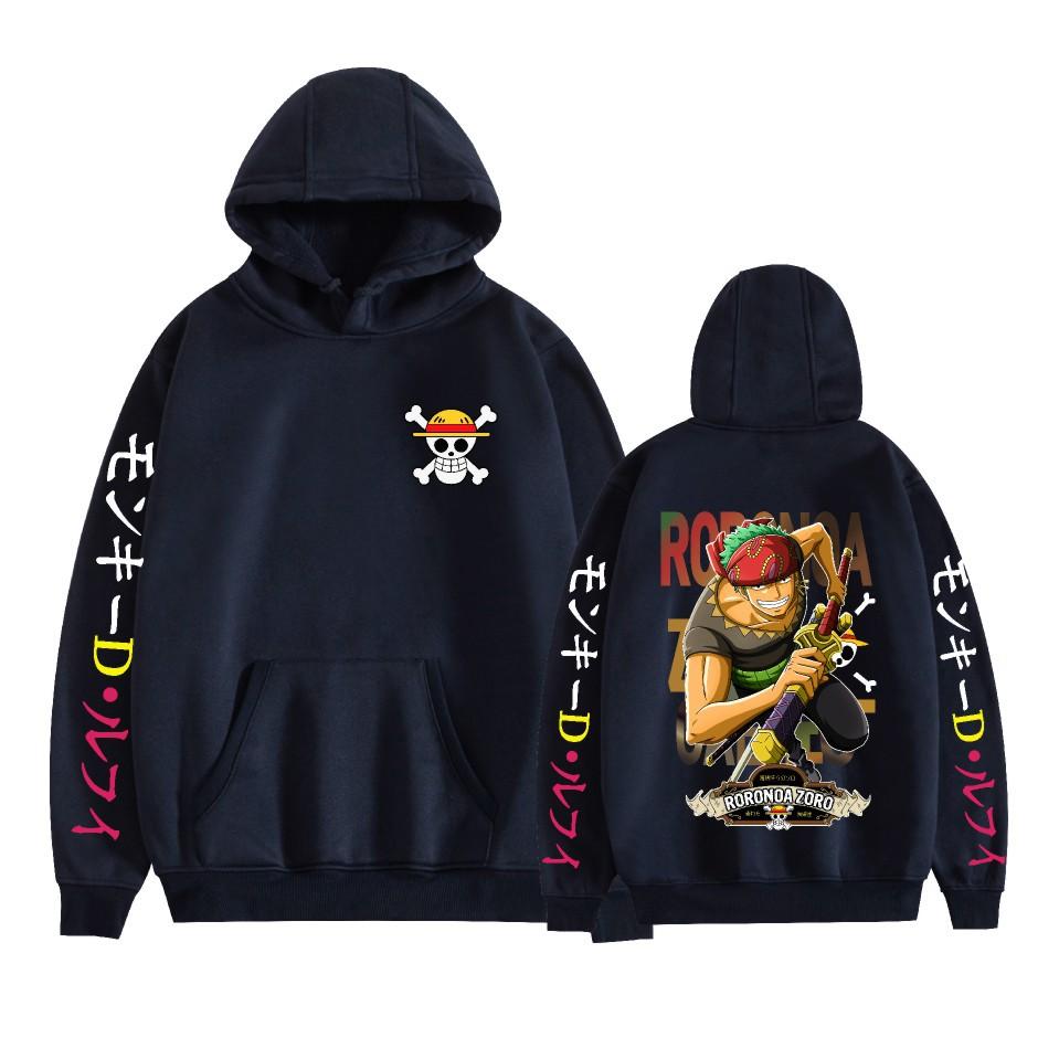 Unisex Cosplay Hoodie Pullover Women Men ONE PIECE Anime Hooded Cosplay Cartoon Sweatshirt Costume