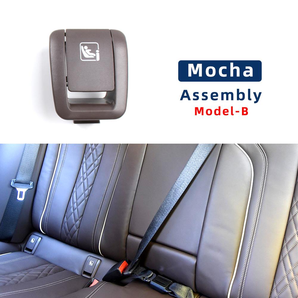 Rear Child Seat Safety ISOFIX Cover Restraint Car Hook Buckle Seat Cover 52207451008 For BMW 5 Series G30